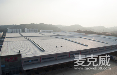 MCW7型弧線型通風天窗(箱型骨架式) MCW7型弧線型通風天窗(箱型骨架式)